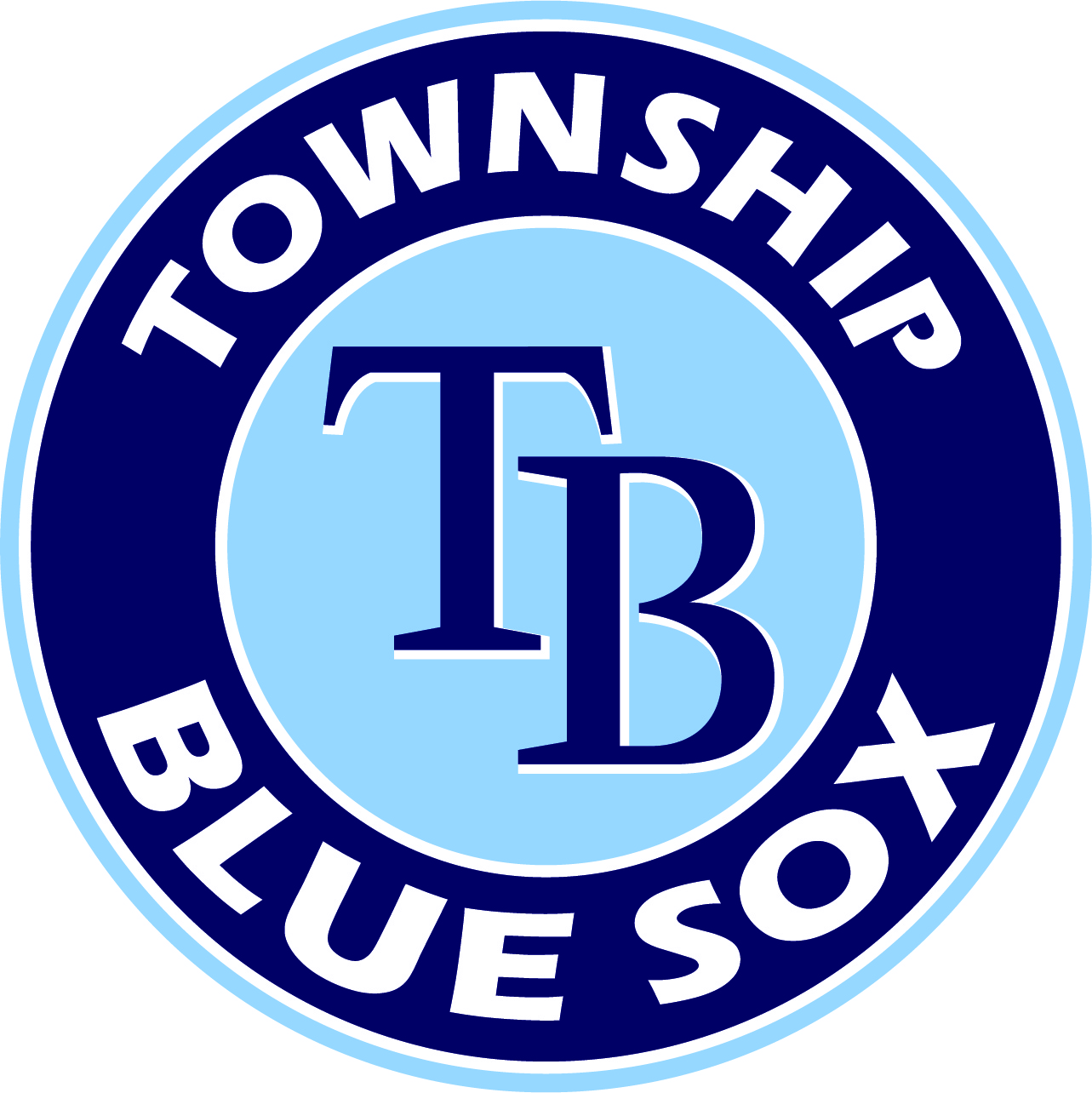 Township Blue Sox Circle logo
