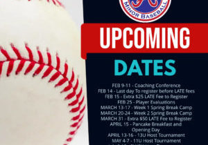 2023 - Upcoming Dates